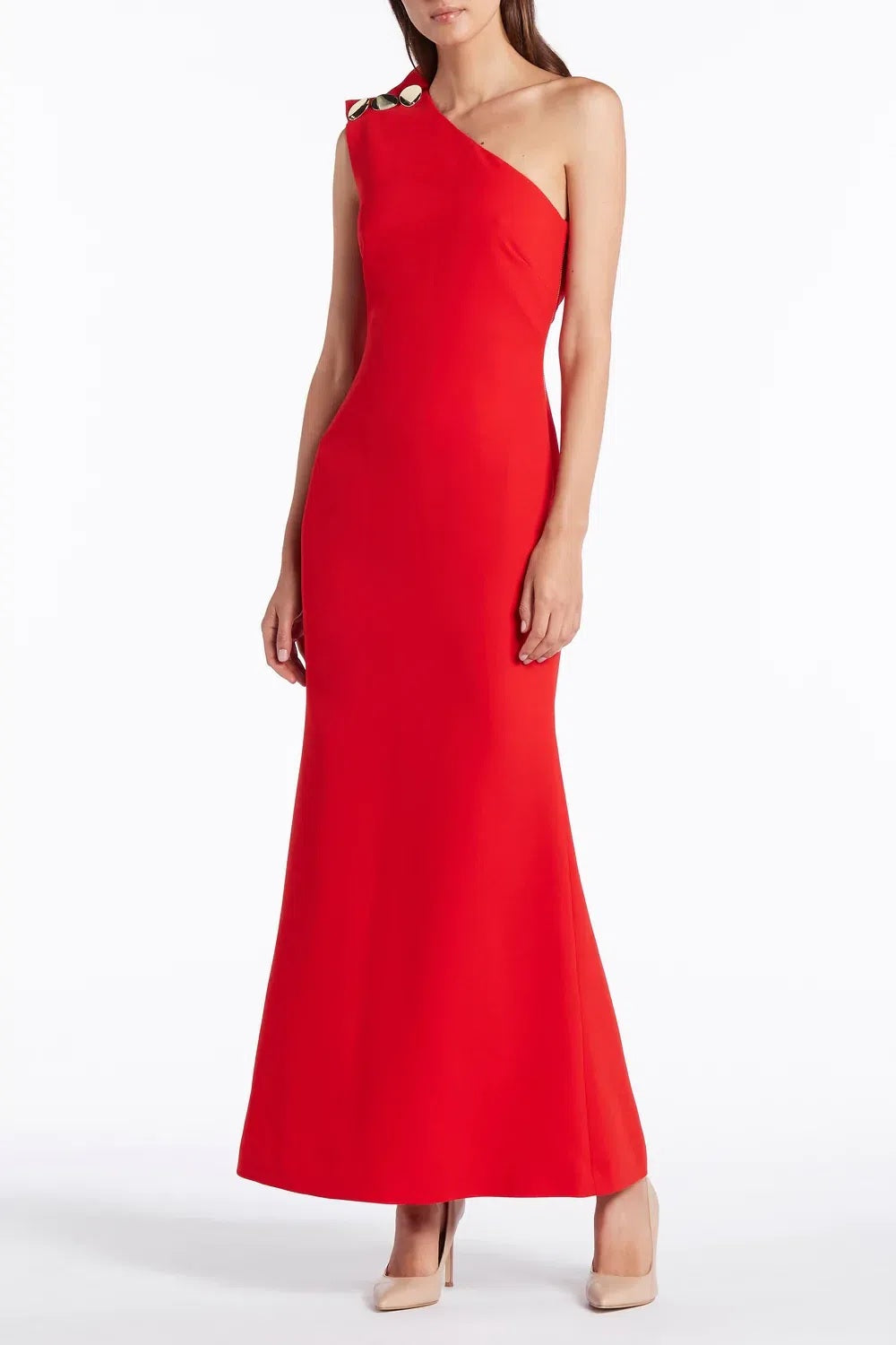 Carla Zampatti Diana Asymmetric Gown (SIZE 10)